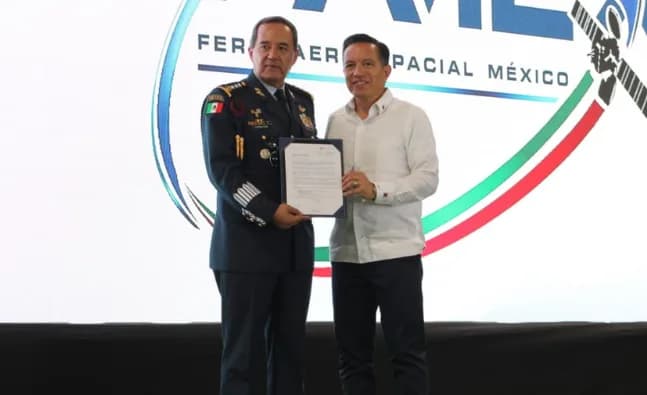 Representantes del Gobierno del Estado de Hidalgo en el anuncio de FAMEX 2027