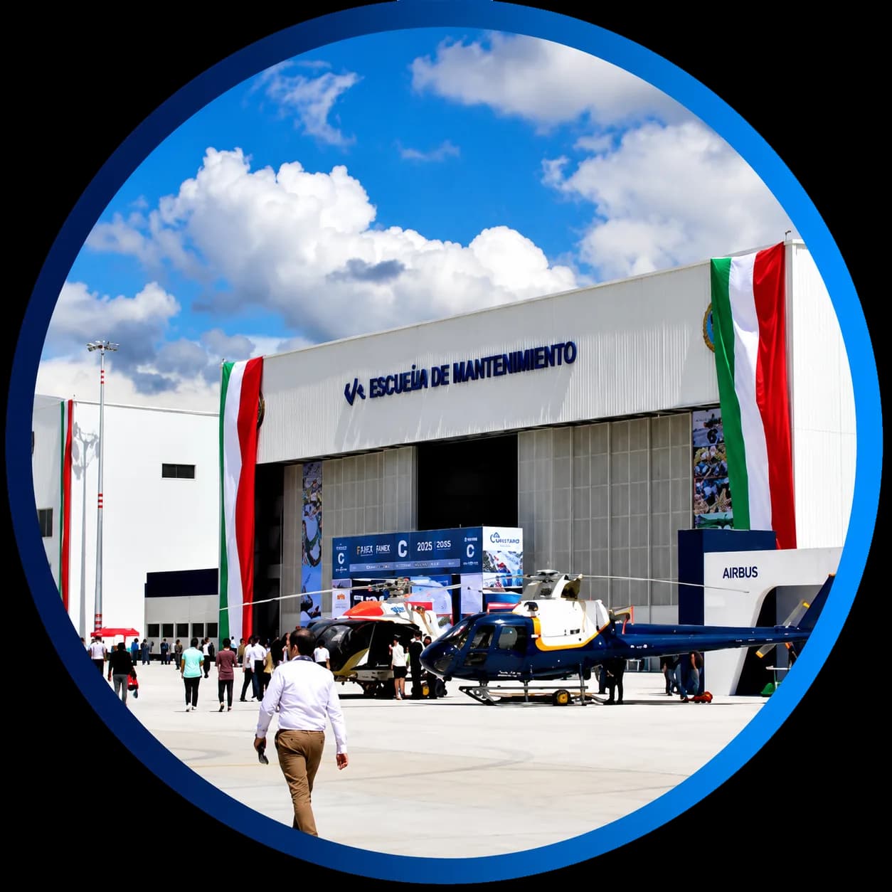 Pabellón temático de la Feria Aeroespacial México